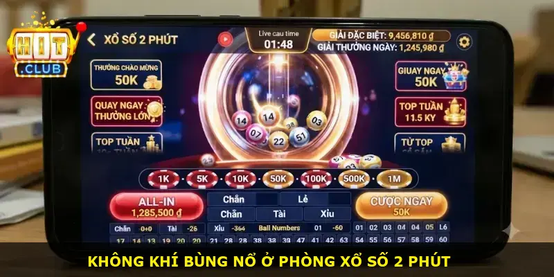Xổ số 2 phút Hitclub - ảnh 1