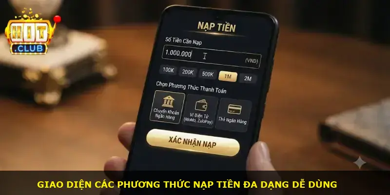 Nạp tiền Hitclub - ảnh 1