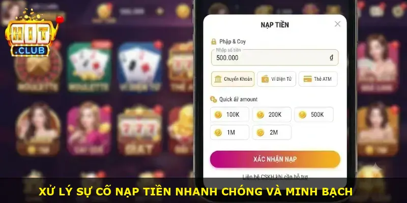 Nạp tiền Hitclub - ảnh 3