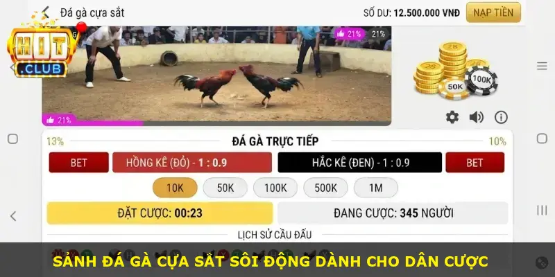 Đá gà cựa sắt Hitclub - ảnh 1