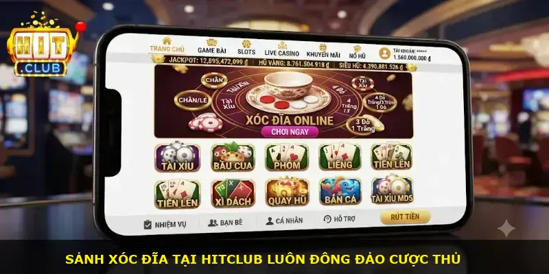 Xóc đĩa online Hitclub - ảnh 1